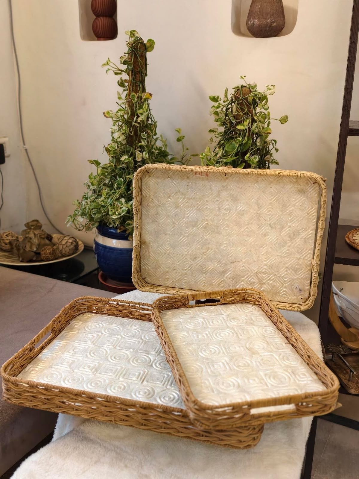 Cane and Pearl Tray Set, photo 5
